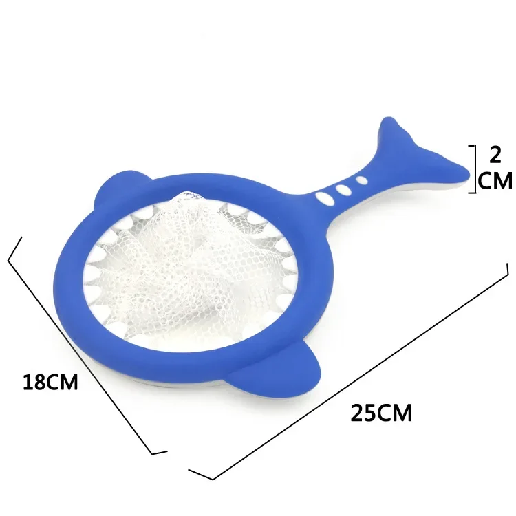Blue Children's Fishing Net Play Water Toy Fishing Catch Cartoon Shark Fishing Toy m