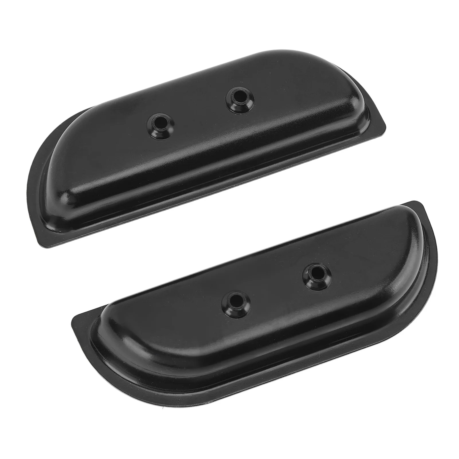 1pair Door Panel Arm Rest Cups Metal Cup Holder Replacement for Ford Truck F‑100 1973 to 1979 Black