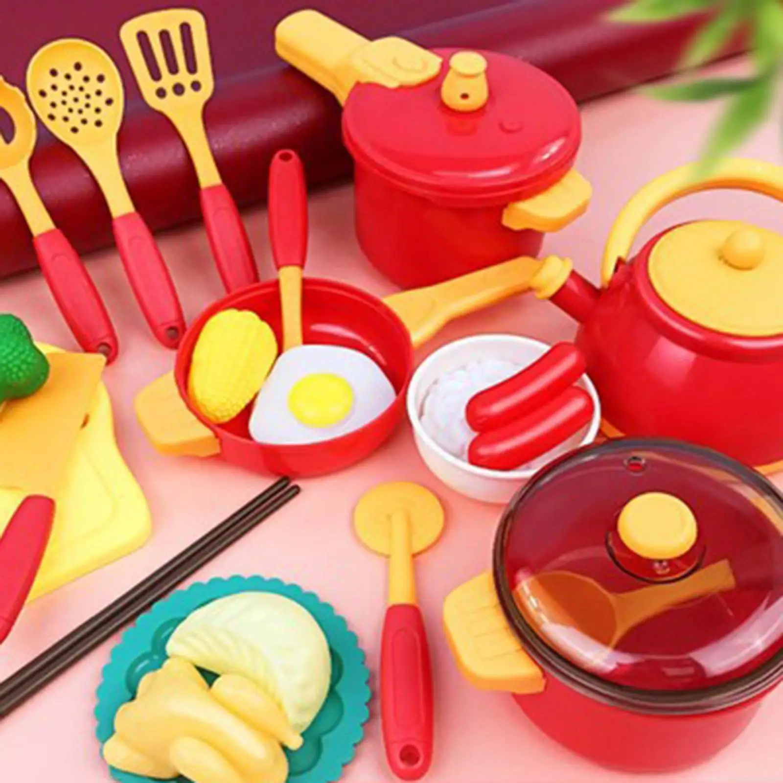 Keukenspeelset voor peuters Keukenspeelgoed Kookgerei Pot en pan Voorschoolse gebruiksvoorwerpen