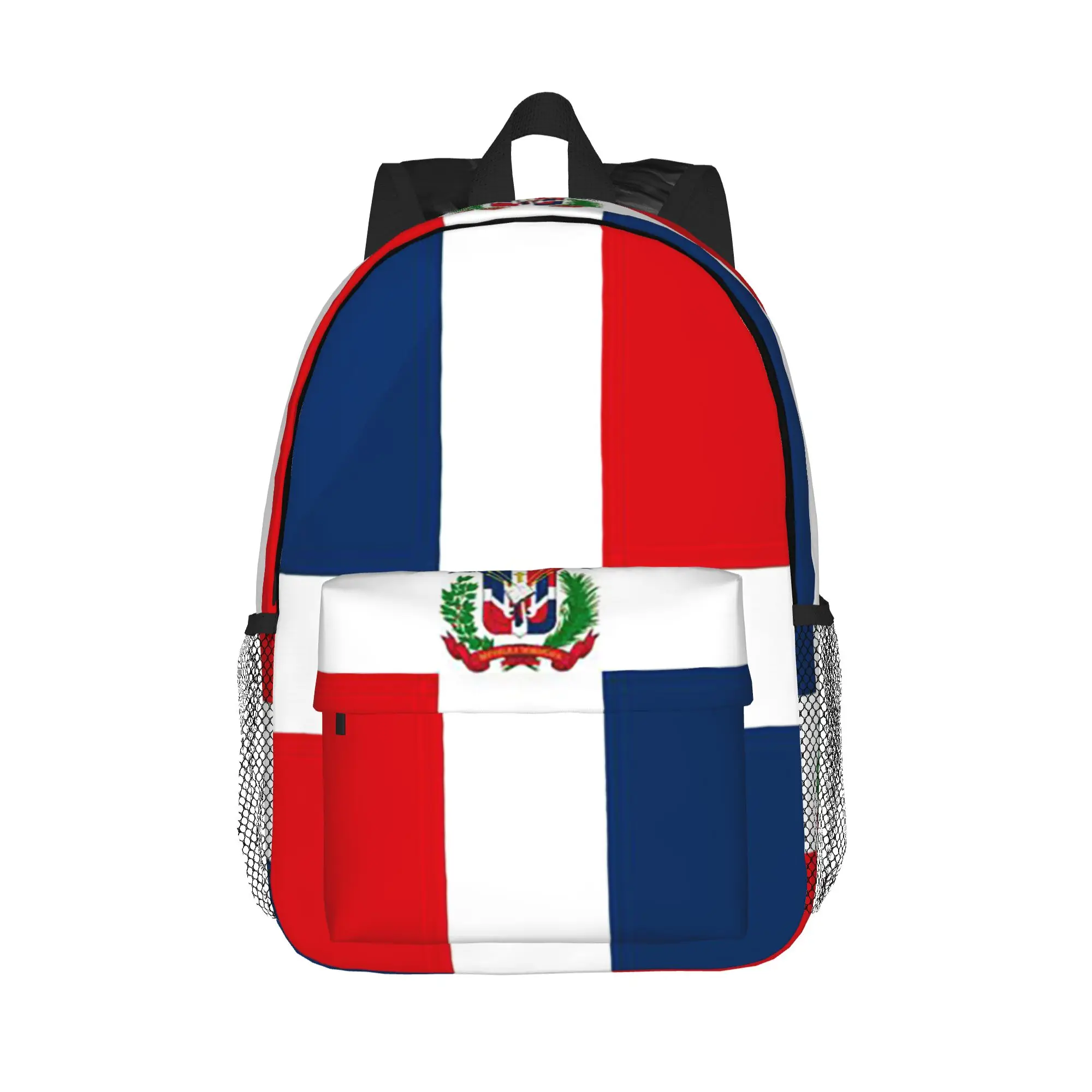 Dominican Republic Flag Backpack Hot Sale Daypack Large Capacity Boys Girls BookBag Shoulder Bags for Men Women School Bag