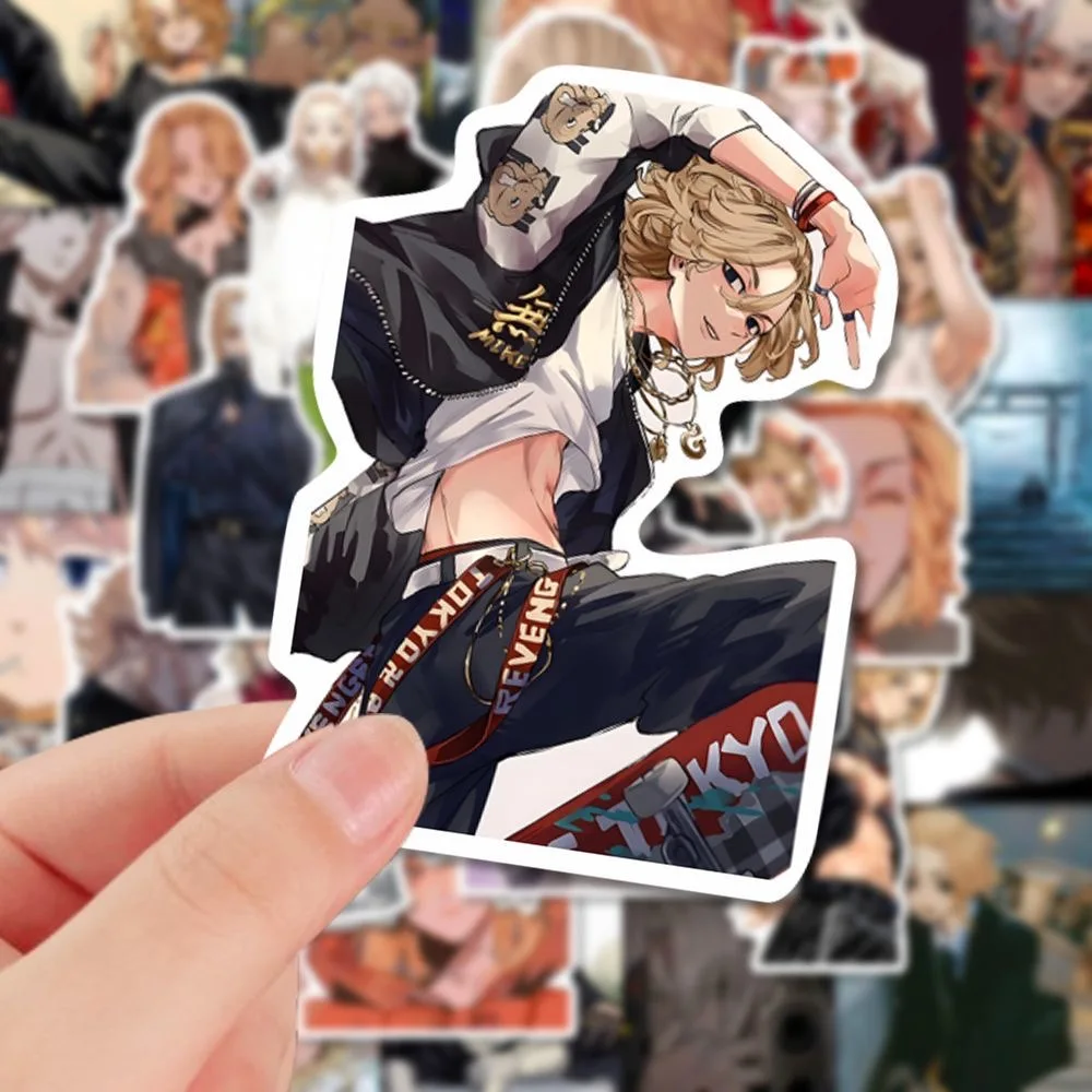 

106 photos of Mikey stickers by Tokyo Avenger Fumiro Sano, featuring high looks and handsome designs, and DIY phone cases