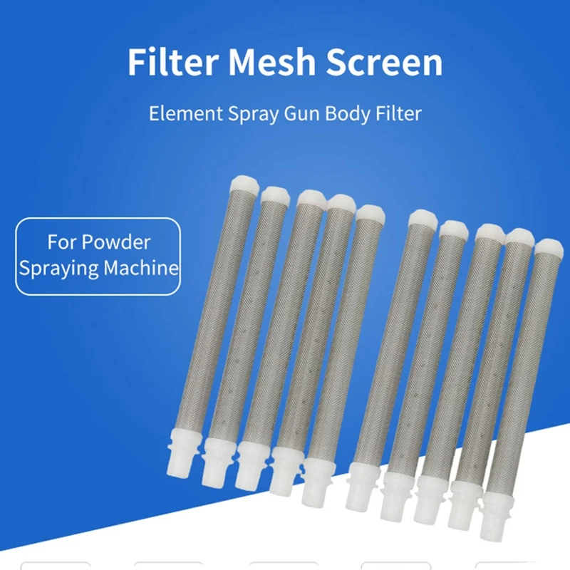 10 Pack Filter Repair Tools Airless Spray 60 Mesh Airless Spray Machine Accessories Filter For Various Models