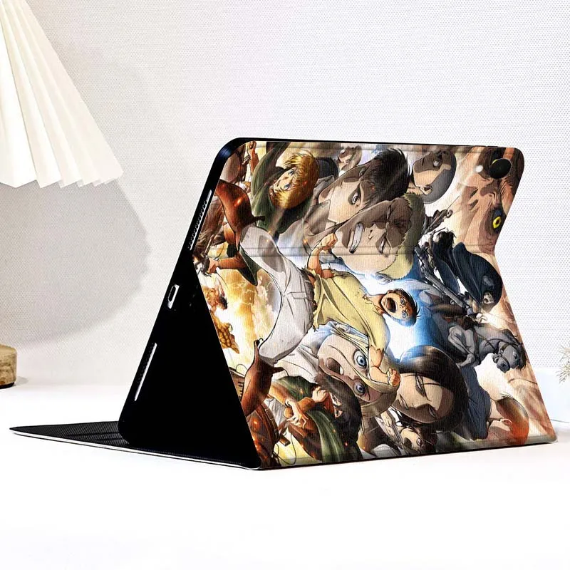 A-Attacks on T-Titans pattern For Samsung Galaxy Tab A A7 A8 A9 A11 S6 S11 Lite Plus 10.1 10.4 10.5 Inch 2022 2025 Tablet Case
