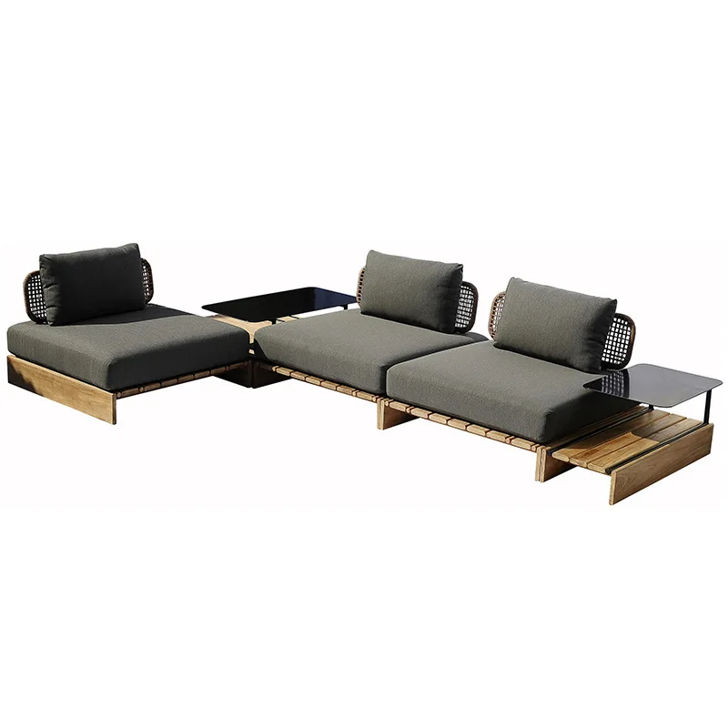

Outdoor Balcony Garden Leisure B & B Hotel Creative Solid Wood Furniture