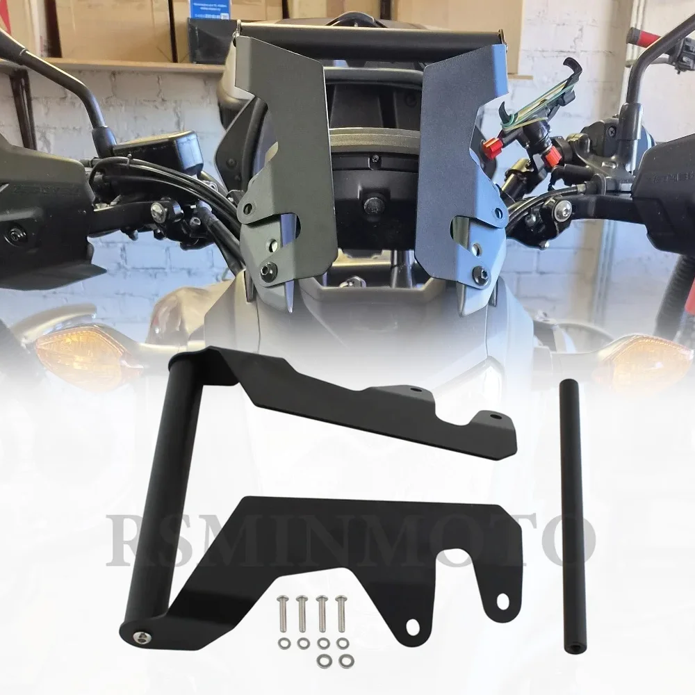 NC 700X 750X Motorbike Mobile Phone GPS Plate Bracket Stand Holder Phone Support For Honda NC750X 2014-2015 NC700X 2012-2013