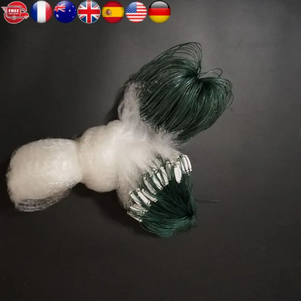 شبكة صيد السمك من النايلون، مصيدة شبكية من ثلاث طبقات، شبكة خيشومية أحادية الشعيرات، شبكة صيد السمك في الهواء الطلق #1