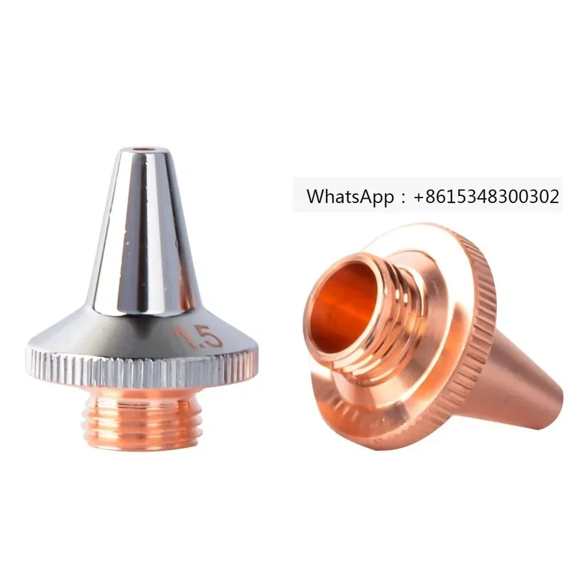 

Laser pipe cutting machine M8 3D nozzle high-speed cutting no zzle M6 copper nozz le pointed nozzle single-layer double-layer