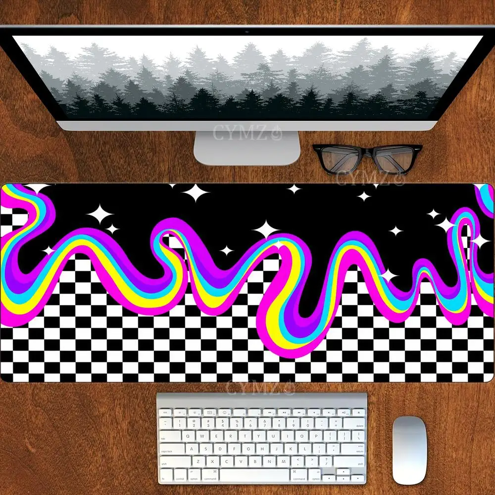 Visual art fashion illustration Mouse Pad Desk Mat Gaming mats anti-slip Durable desk accessories Keyboard desktop pads maus pad