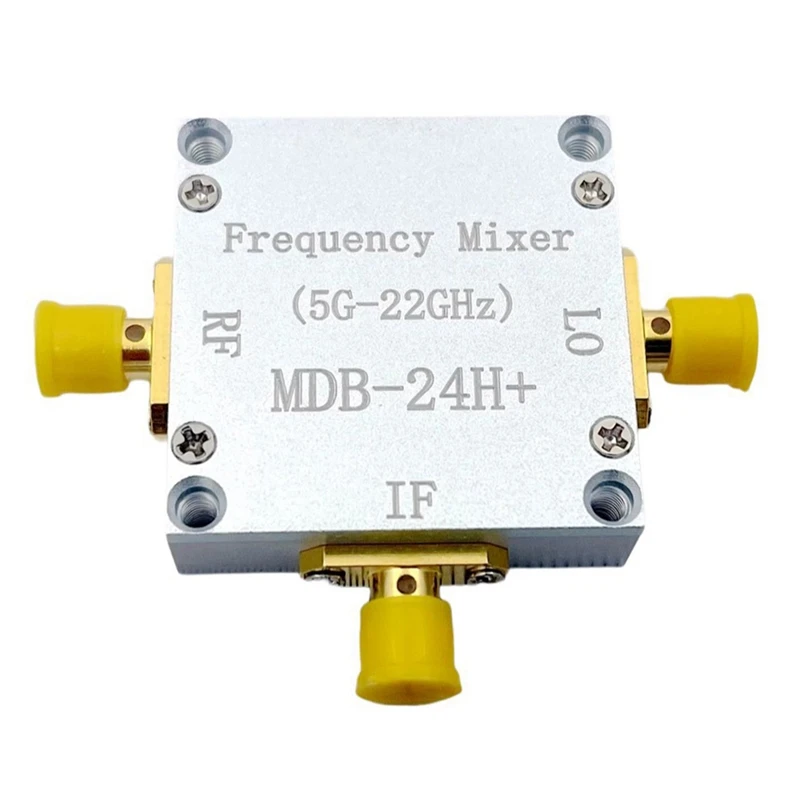 

Broadband Mixer MDB-24H+ 5G-22Ghz 3.5Mm SMA Frequency Mixer RF Up Down Frequency Conversion Mixer-AT36