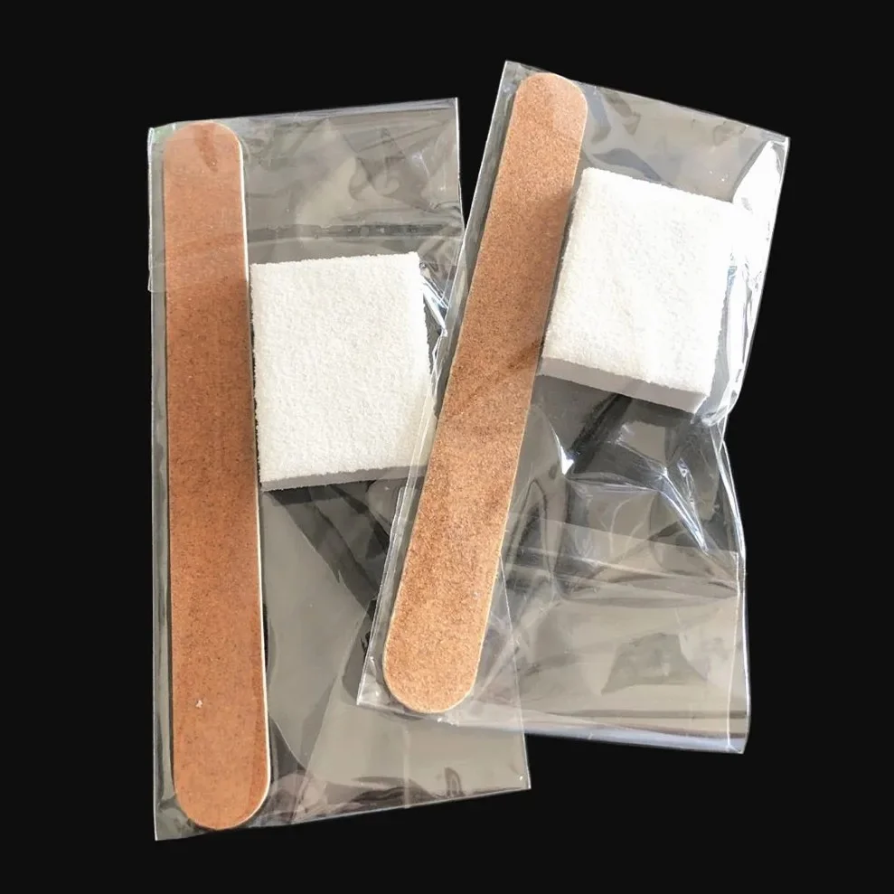 50 pcs mini manicure set pedicure kit disposable nail kit  hotel manicure set wholesale nail buffer block  cuticle pusher