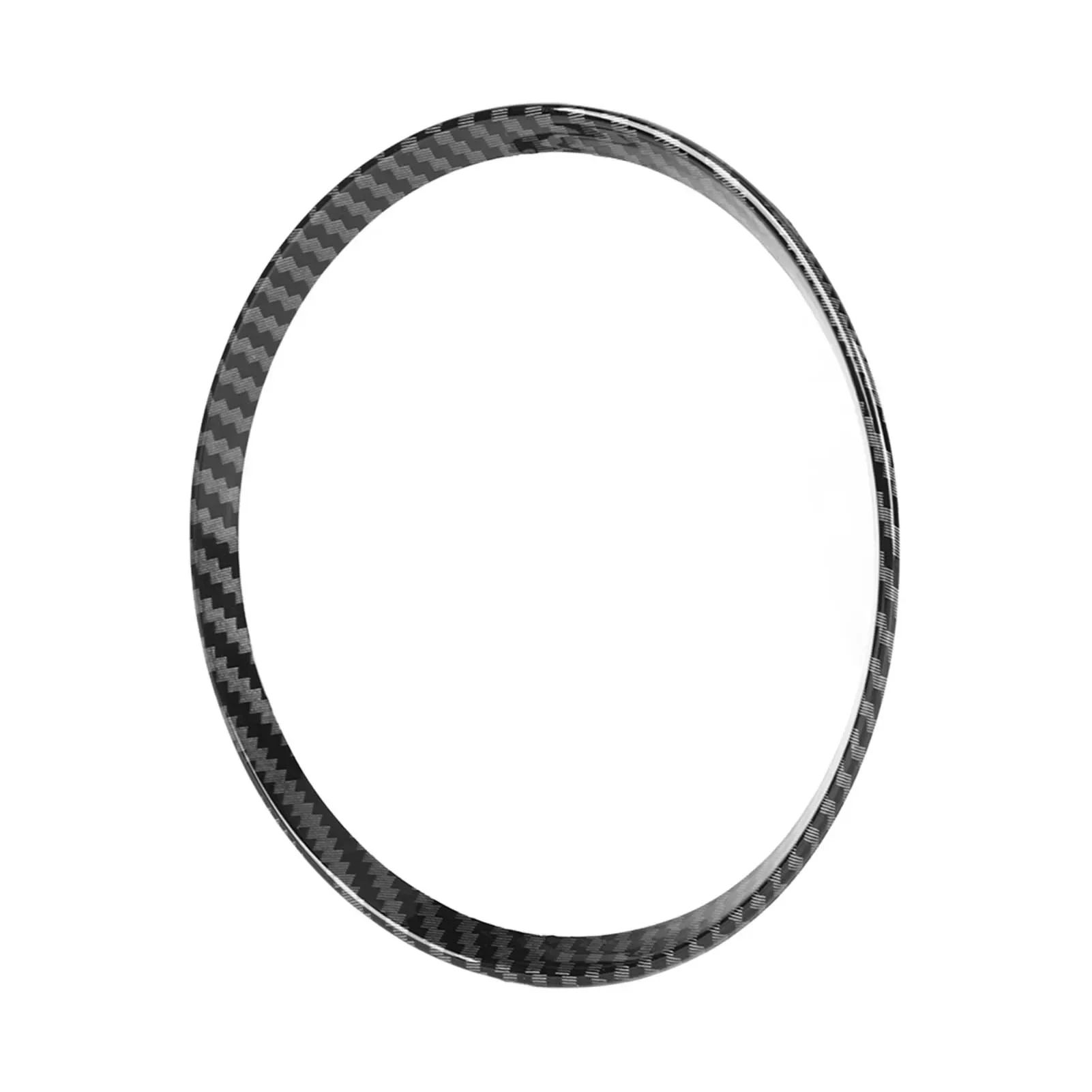 Carbon Fiber Look Car Gear Shift Panel Decoration Ring Cover Trim for Fit for Mini Cooper R54 R56 Clubman R55 Crossover R60