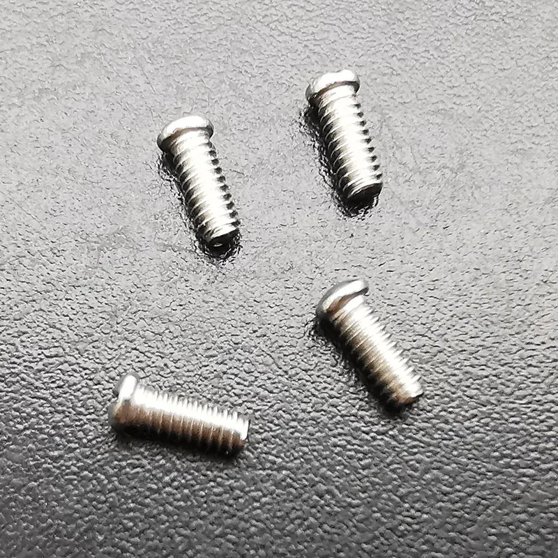 4PCS Watch Screws For santos Watch Front Cover Face, Watch Parts, Length 3mm, Thread diameter 1mm