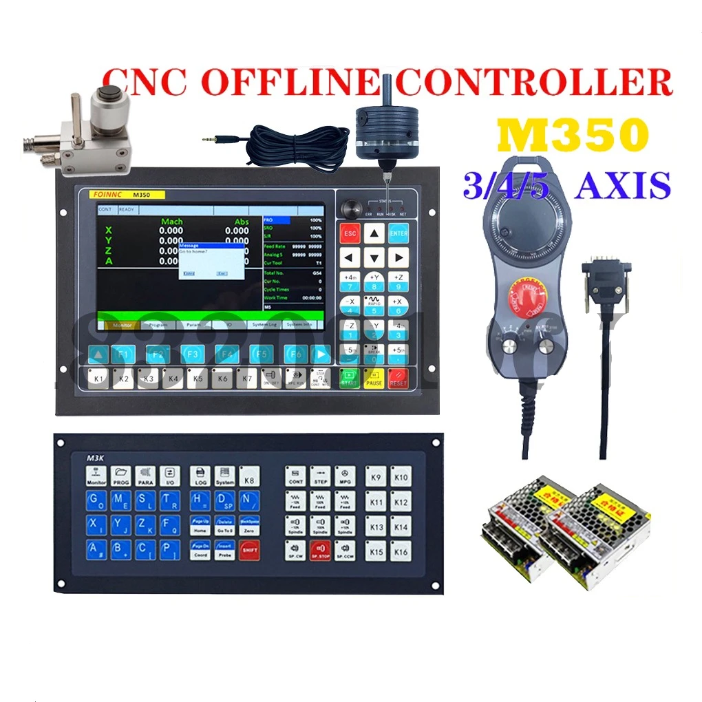 2023 M350/DDCS EXPERT CNC ATC controller 3/4/5 axes support closed-loop stepper servo motor/3d edge finder to replace Ddcsv3.1