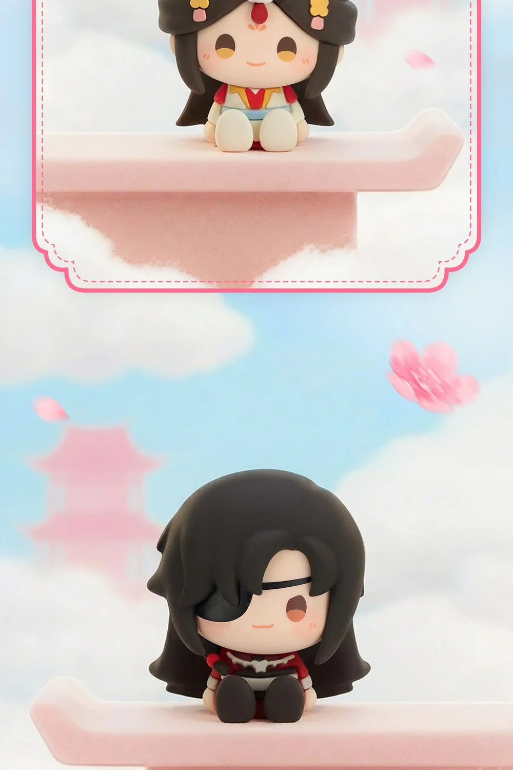 Echte Heaven Official's Blessing TGCF One Thought Blooms Blind Box Mini-Sitzfigur, Schreibtischdekoration, Sammlerstück, Geschenk – Detail 14