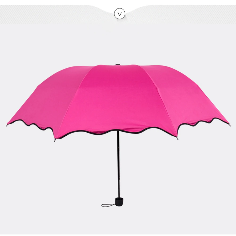 

Umbrellas Bloom When Exposed to Water Regenschirm Kompakt Uv Reise Faltender Xxl Sturmfest Sun
