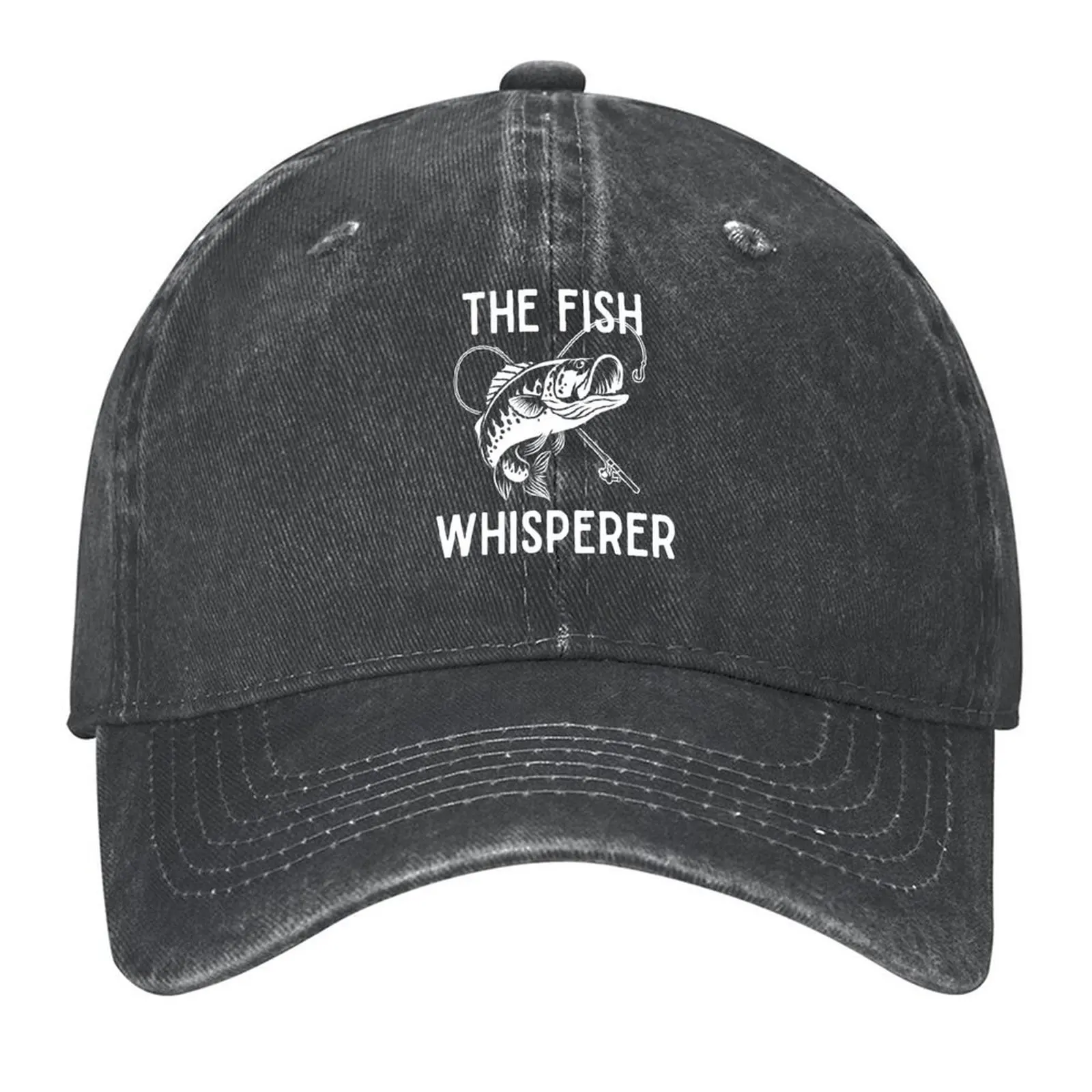 

The Fish Whisperer Baseball Cap custom Hat Trucker Hat Visor Unique hats Caps For Women Men's