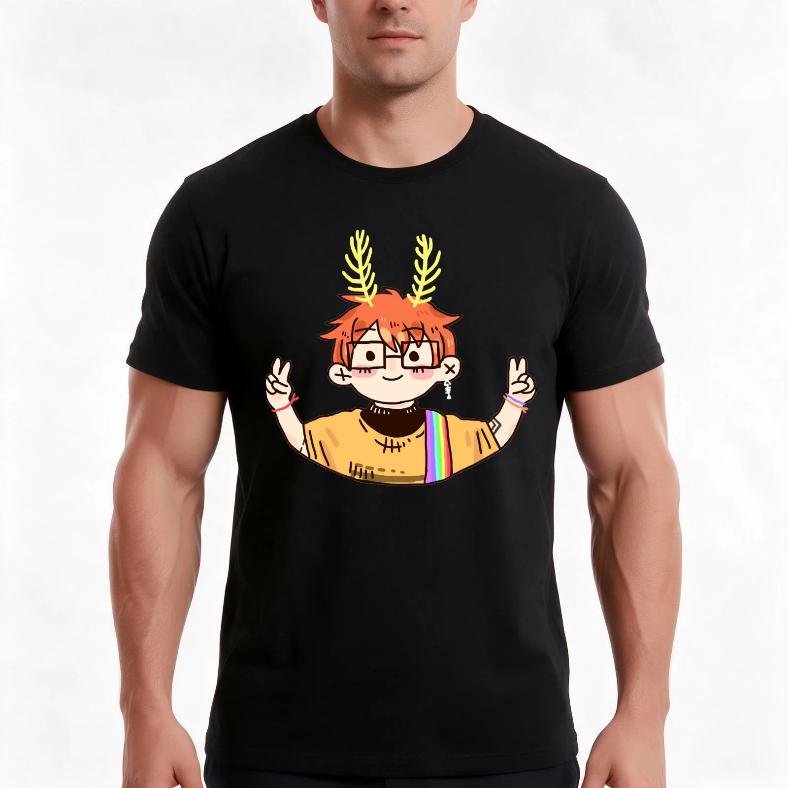 For Men Women Cavetown Awesome For Music Fan T-Shirt, Summer Casual Cotton Tee, Oversized Streetwear Tops, Vintage Graphic Print
