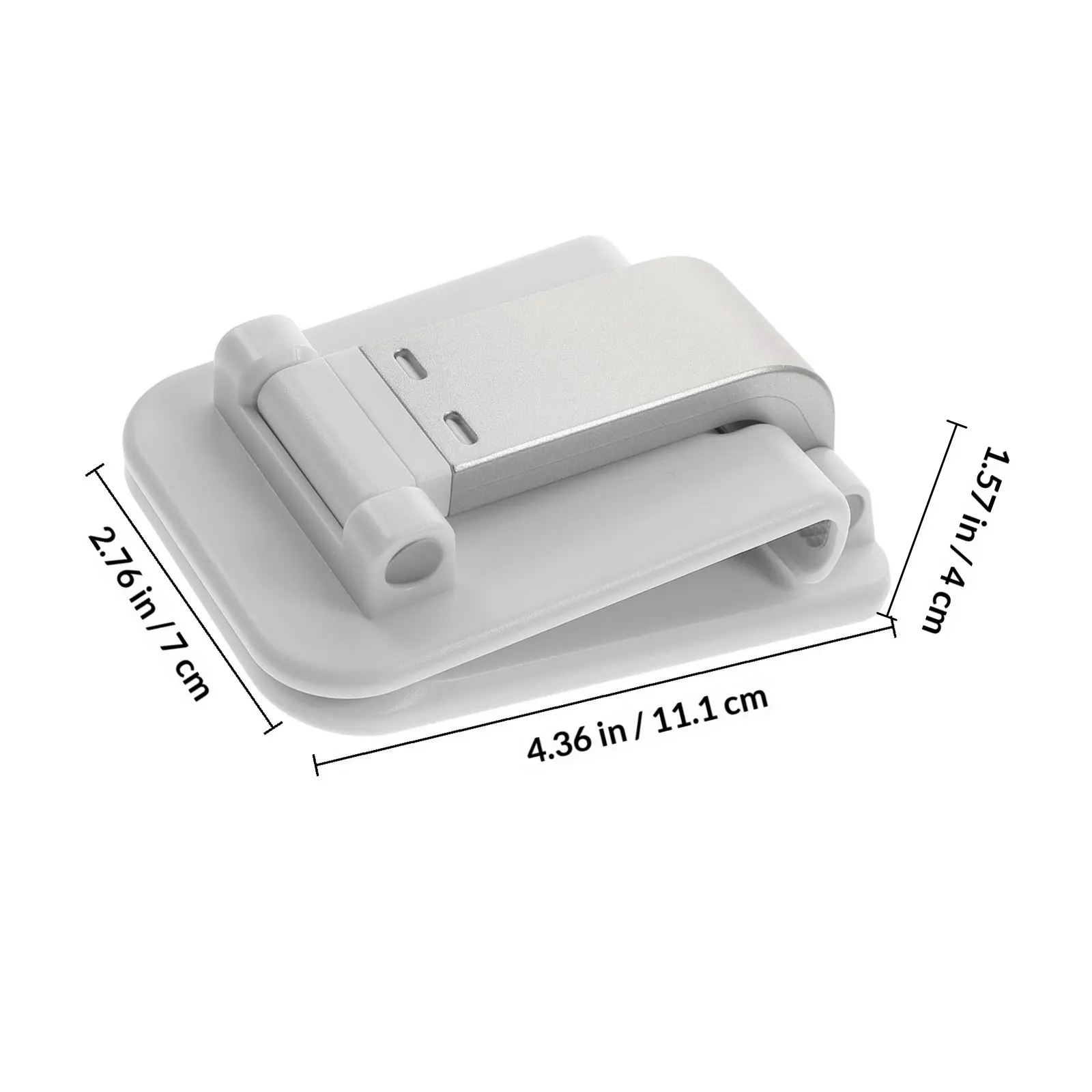 Adjustable Cell Phone Stand Foldable Portable Desktop Holder Stable Non-Slip Phone Shelf for Office Bedroom Living Room