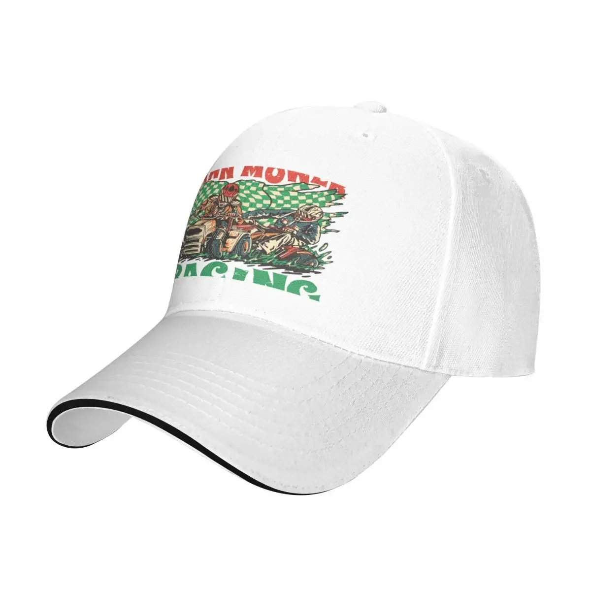 Lawn Mower Racing Baseball Cap Gentleman Hat Golf Hat Man Hats Man Women's