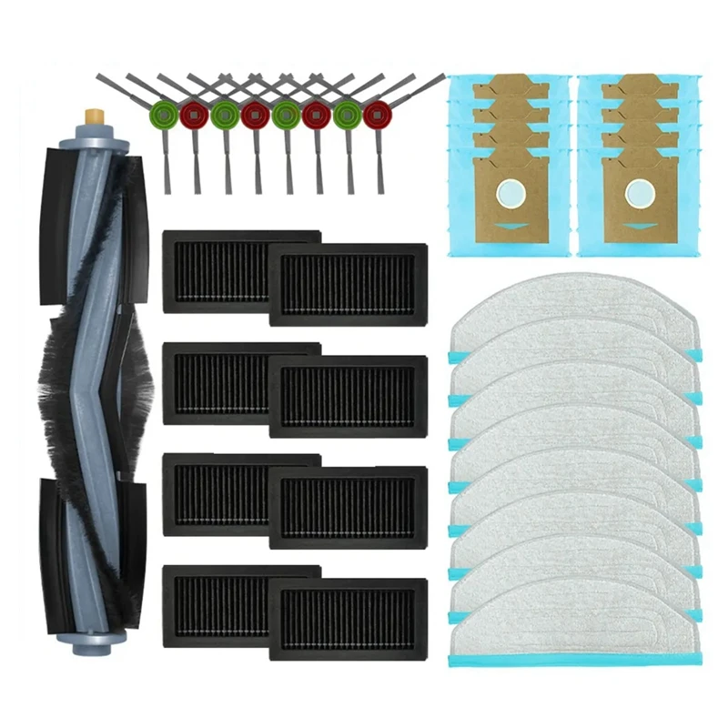 

For Yeedi Cube / Yeedi CC Dust Bag Roller Side Brush Hepa Filter Mop Cloths Rag Robot Vacuum Cleaner Spare Parts