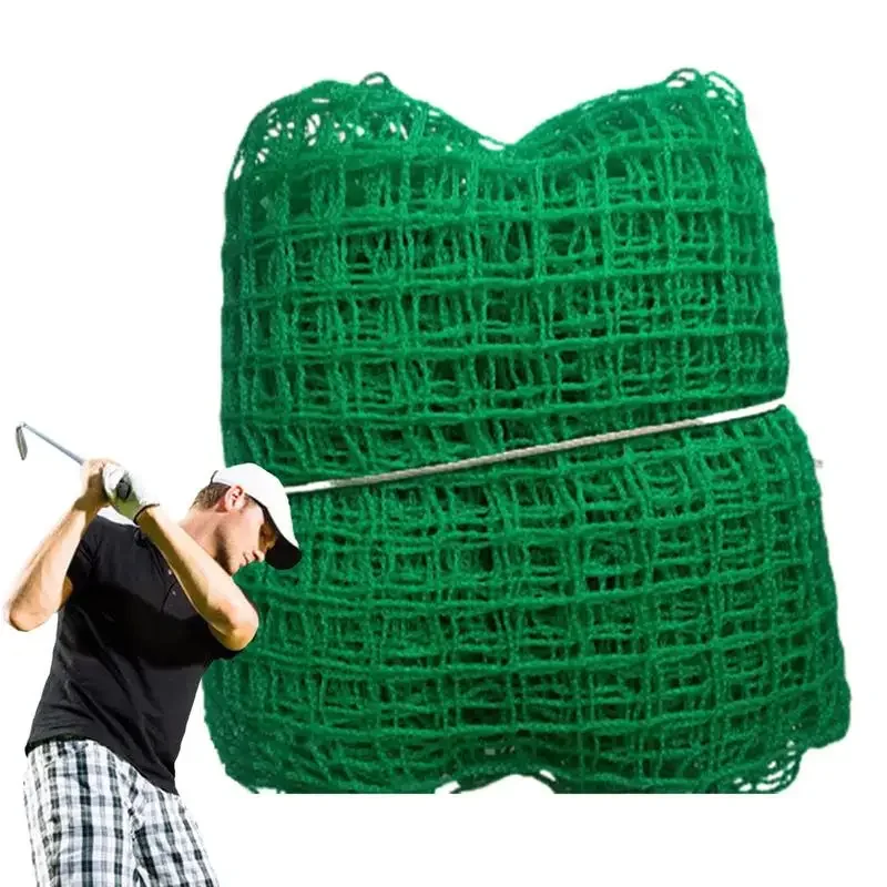 Golf Practice Net Sturdy Golf Practice Nets For Backyard Green/Black Smooth Driving Net Portable Softball Net For Backyard