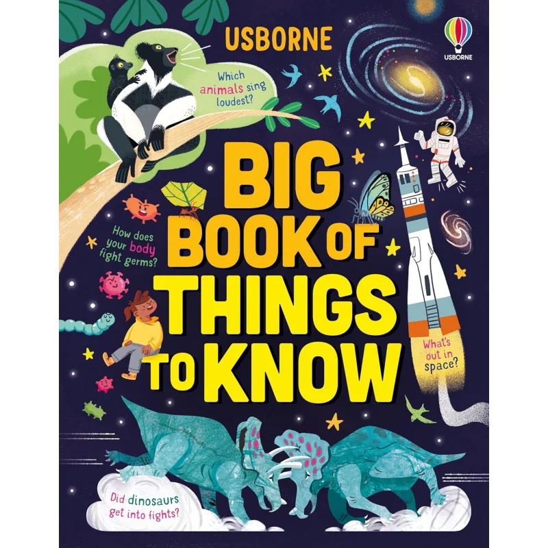 Big Book Of Things To Know James Maclaine Usborne Publishing 9781805074113 Book