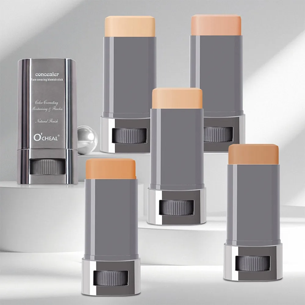 Nuevo maquillaje duradero contorno Stick mate impermeable ligero iluminar Stick control de aceite corrector Base crema