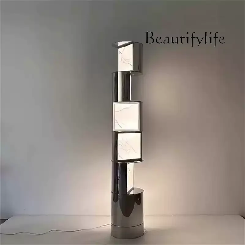 Postmodern design floor lamp living room creative atmosphere vertical lamp