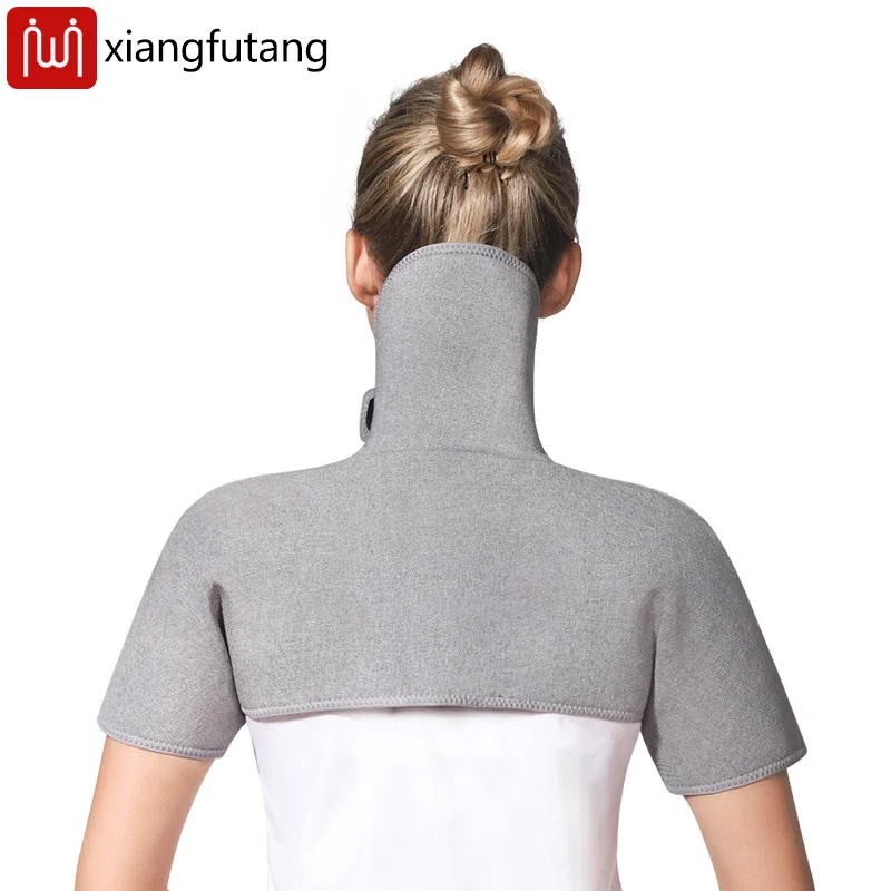 

Portable Red Light Heating Shawl Shoulder Vibration Massager Relieves Shoulder Neck Pain Fatigue Alleviates Frozen Shoulder