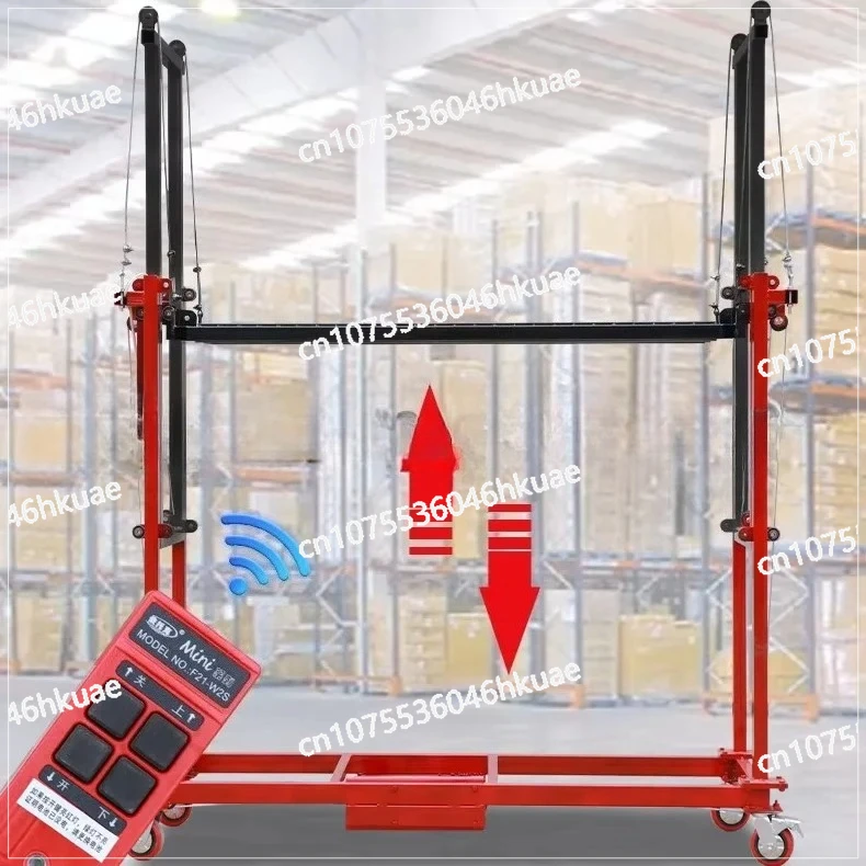 

Сверхмощные складные электрические леса — вариант высоты 2м, 6м и 10м