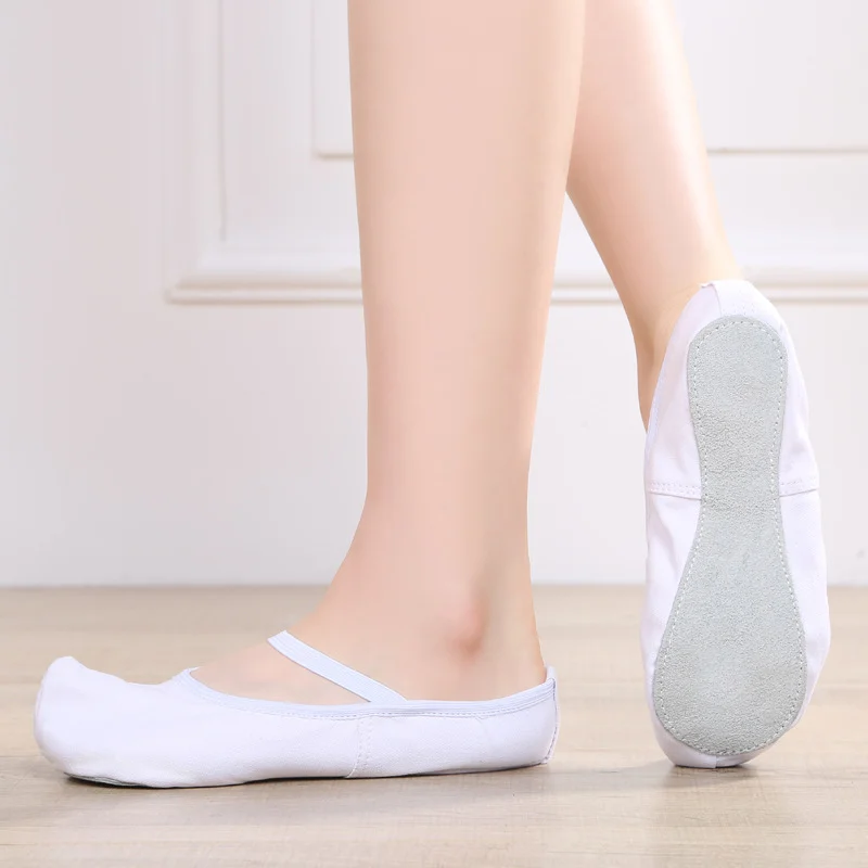 Women Classical Dance Shoes Ballet Gymnastics Dance Shoes Yoga Shoes Korean Dance Shoes Indoor Practice Slippers Wholesale