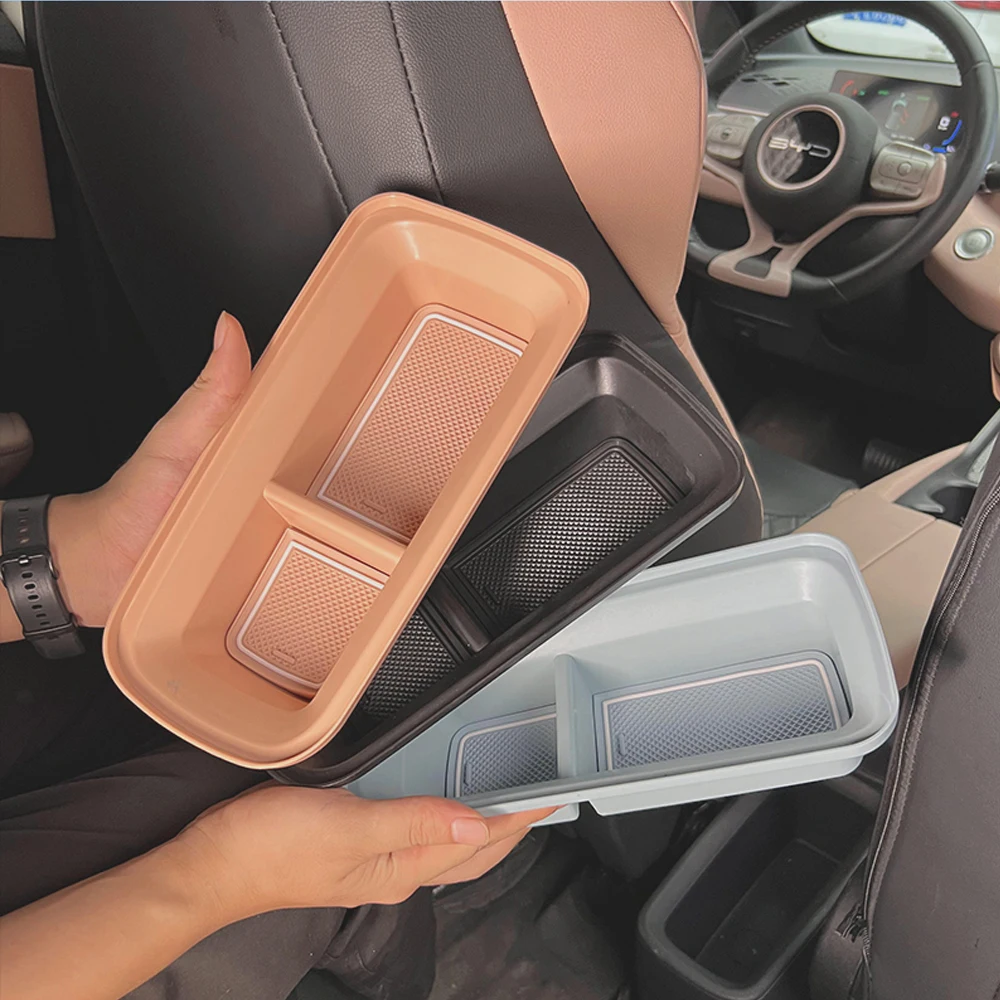 For BYD Seagull Rear Cup Holder Storage Box Storage Box Storage Box Car Multi functional Upgrade Supplies Modification