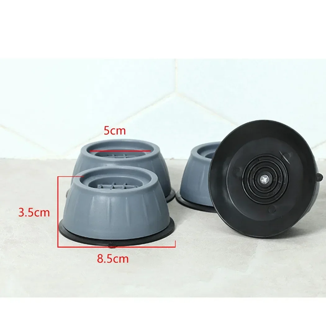 4PCS Rubber Pads For Washing Machine Anti Vibration Leg Stopper Foot Pad Washing Machine Parts Home Appliance Accessories