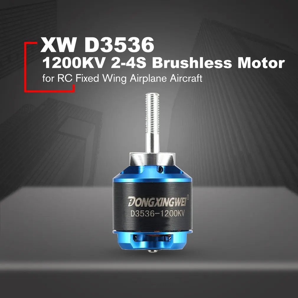 DXW D3536 1200KV 2-4S Brushless Motor For RC FPV Fixed Wing Airplane Aircraft 2000mm 2M Skysurfer FPV Glider Plane Spare Parts