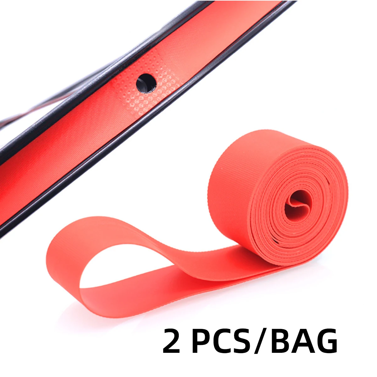 Highway Mountain Bike Anti Puncture Tire Pad Dead Fly Bicycle Wheel Set Pvc Spoke Lining Tape Multiple Sizes 12