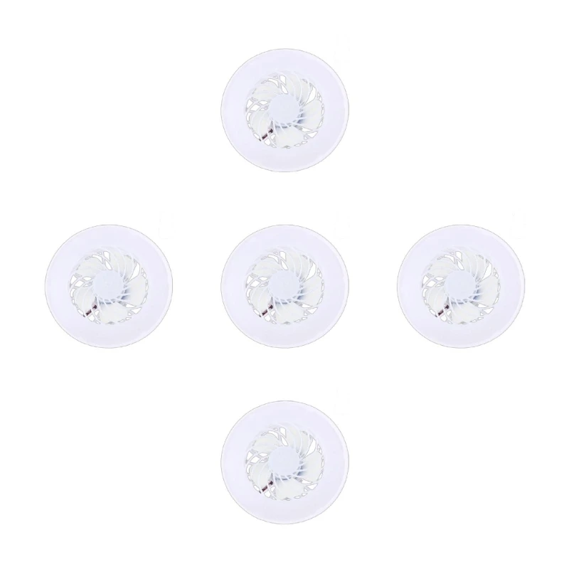 E27 wisząca lampa baldachimem wentylatora inteligentny elektryczny wentylator sufitowy 10W konwerterem podstawy gniazda B22