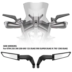 Espelhos para motocicleta, kits de espelhos com asas furtivas, espelhos ajustáveis para kawasaki honda aprilia benelli suzuki harley bmw triumph