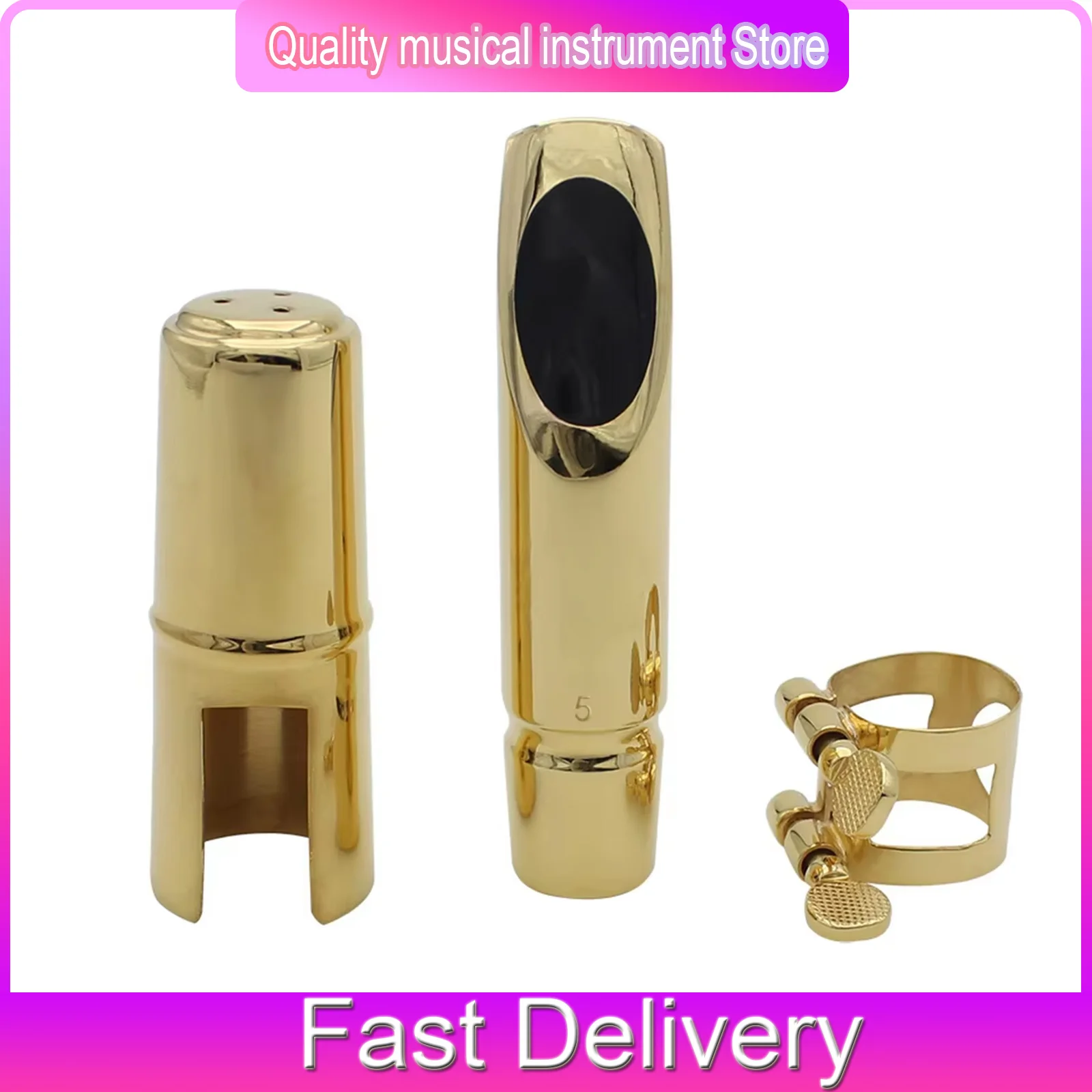 

Мундштук для альт-саксофона SLADE 5C 6C 7C 8C E Flat Meta, профессиональные аксессуары и запчасти для альт-саксофона и деревянных духовых инструментов