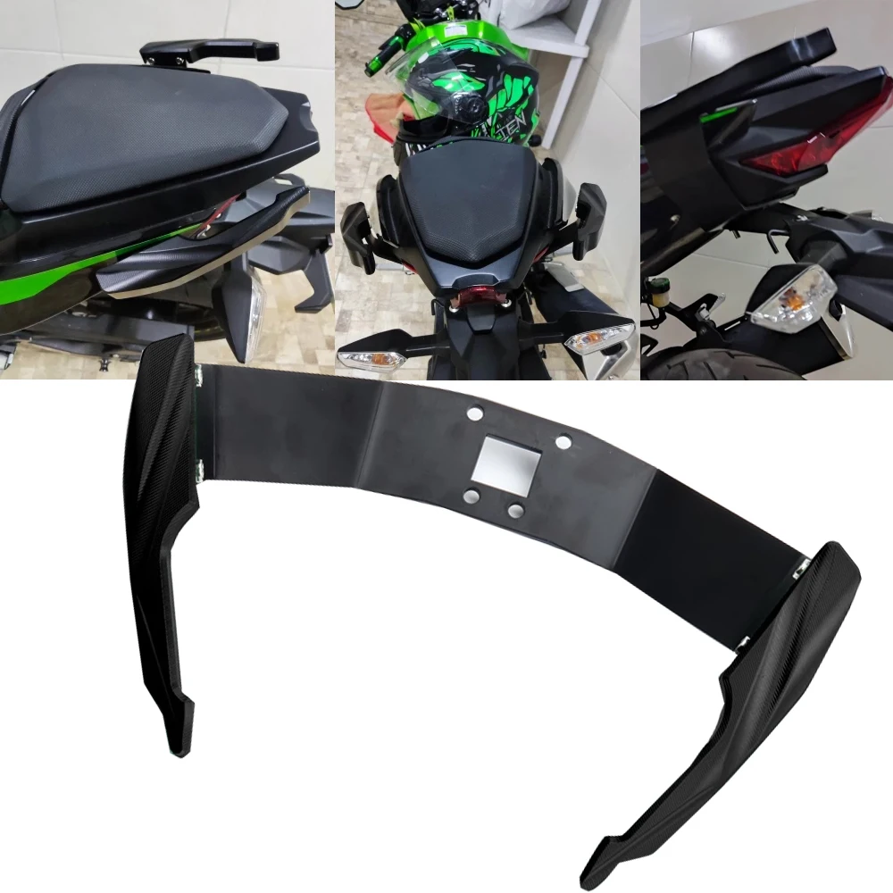 Z400 Seat Grab Bars Moto Rear Passenger Pillion Rail Handle Armrest Tail Bracket Handrail for Kawasaki Ninja 400 2018-2022 2023