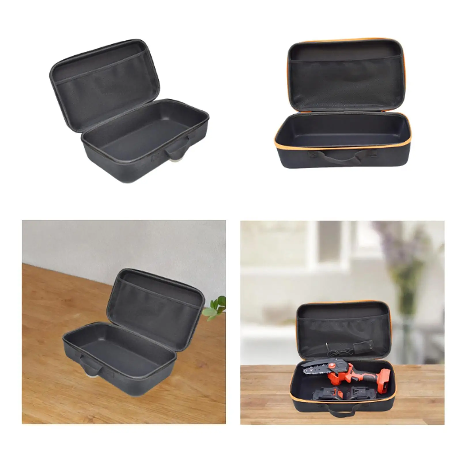 Electric Drill Accessories Bag Hard Storage Case Waterproof Multifunctional Travel Tool Case for Saw Cordless Drill/Driver