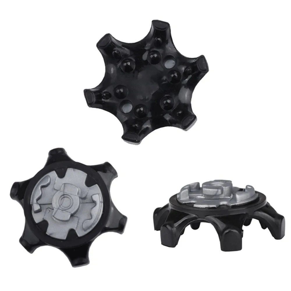Zigzag Buckles Golf Spikes, Golf Shoe Accessories, Movable Spikes, Quick Spikes, Zigzag Spikes Golf Training Supplies