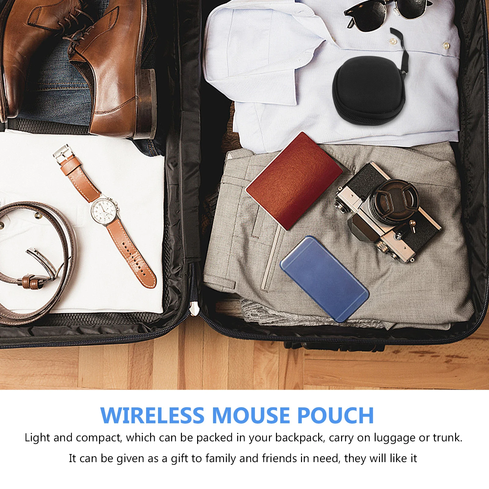 

Wireless Mouse Case Eva Material Anywhere 1 2 2s Compact Lightweight Secure Scratch Proof Outdoor Use