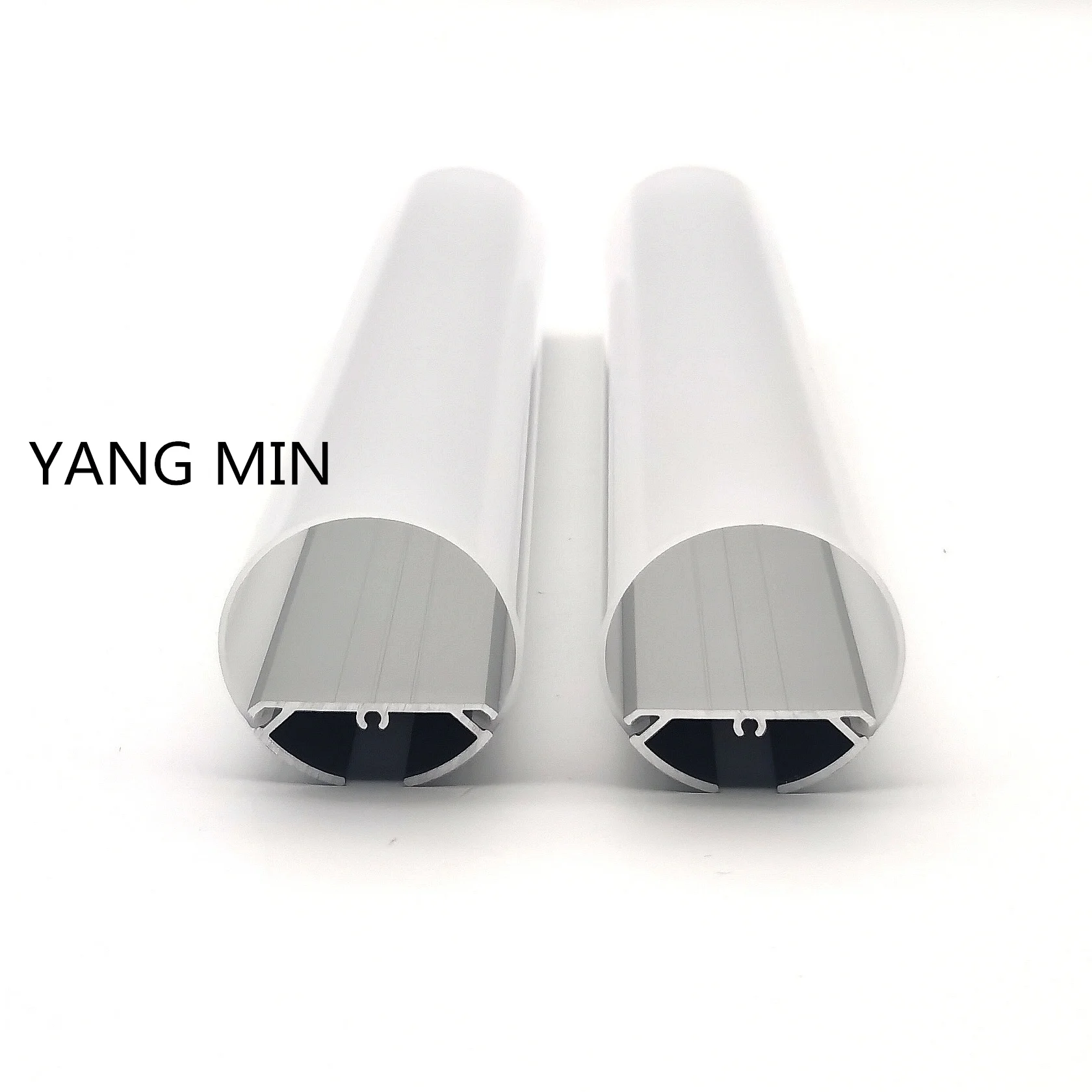 

2m/pcs diameter 40mm Aluminium Channel Extrusion Aluminum China 6063-T5 Aluminum Extruded Alloy O Shape for Led Light Bar