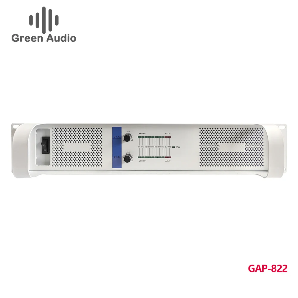 GAP-812 High Performance 350W*2 Power Amp HiFi Power Mixer Amplifier