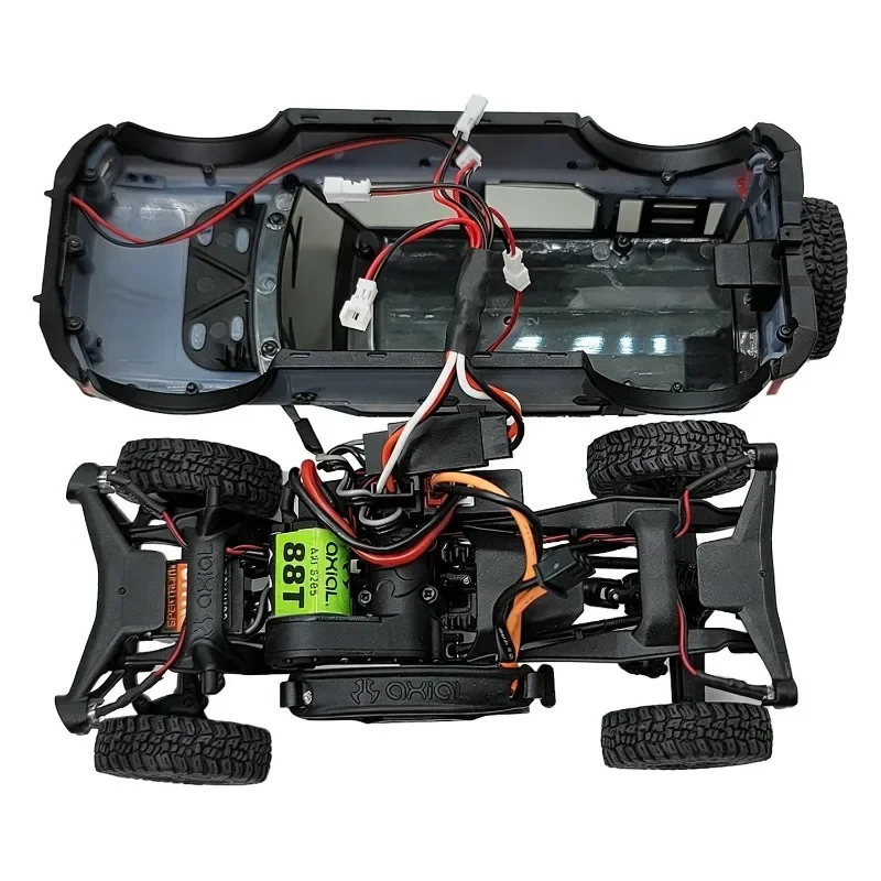 

For SCX30 Plastic Roof Light LED Strip Lights Bar Spotlight For 1/30 RC Crawler Car SCX30 Bronco Upgrade