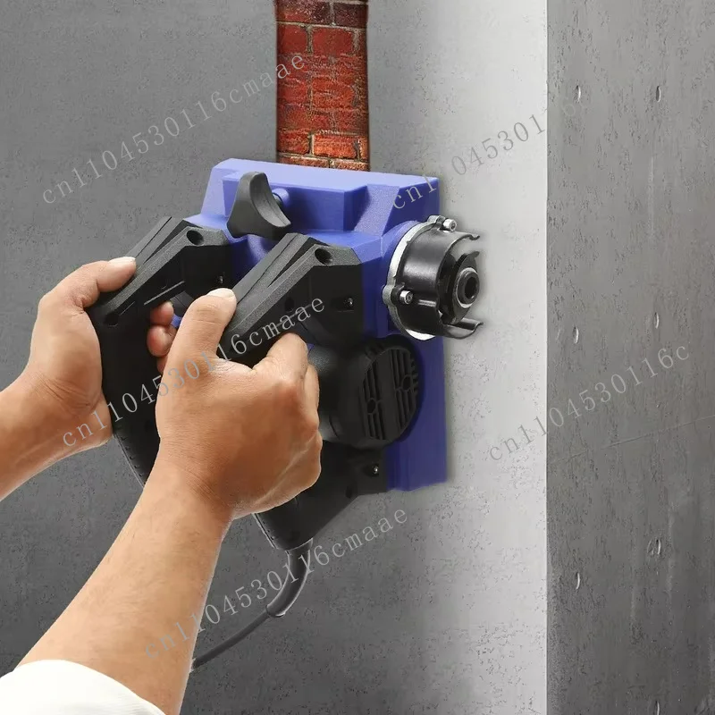 High-power electric dust-free sawing and planing machine for rapid transformation of ash shovel