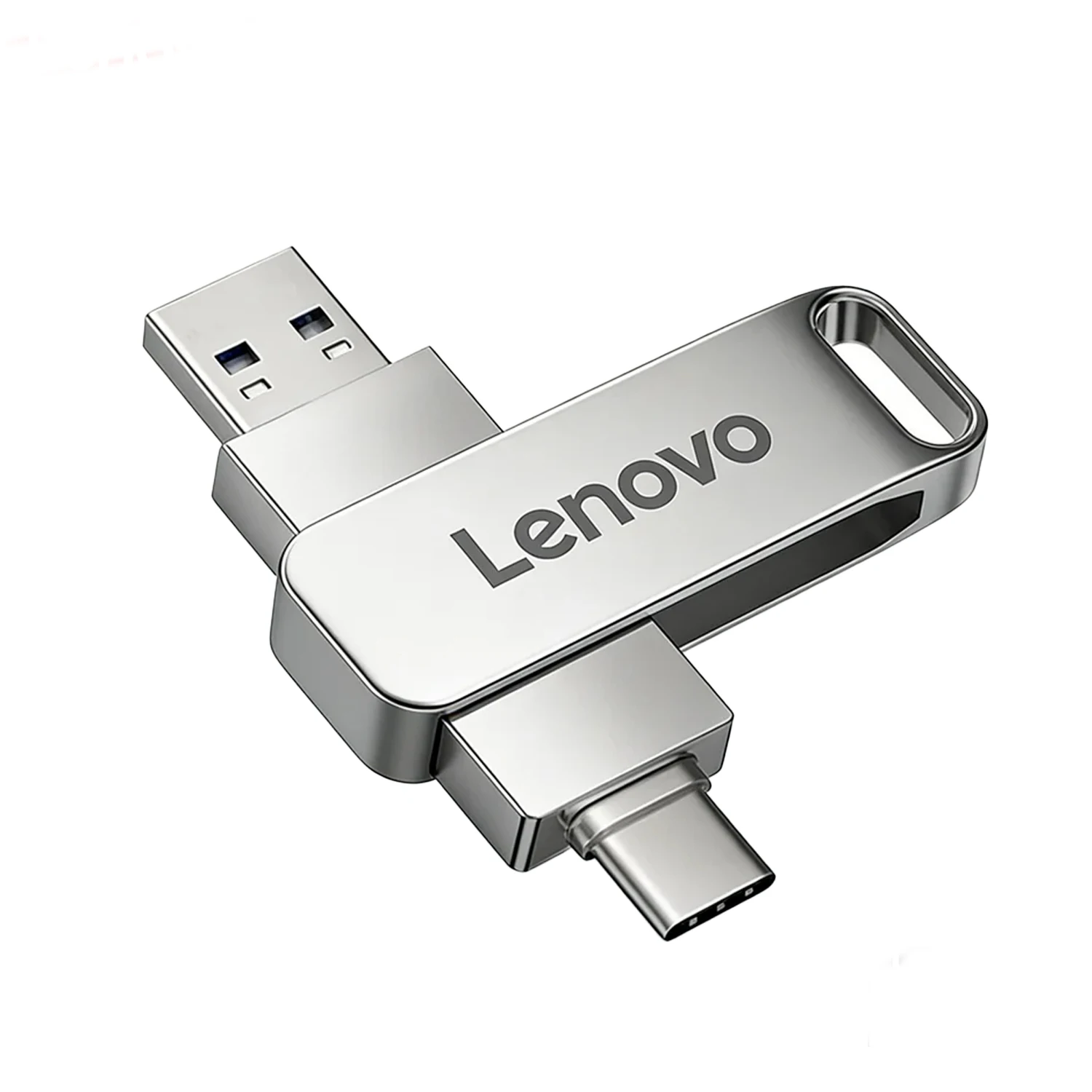 Pamięć USB Lenovo OTG, 1 TB, szybka, USB 3.2, metalowa obudowa, typ C, 512 GB, wodoodporna, do telefonu i komputera. — 2