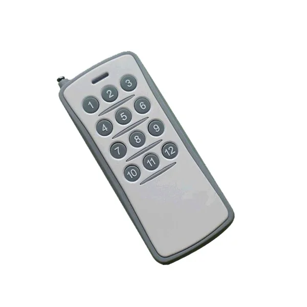 500m Transmitter 12CH Rf Remote Control 433Mhz Learning Code For Smart Home