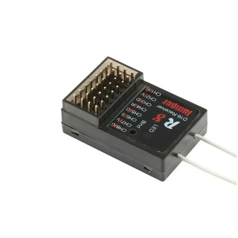 Jumper R8 Receiver 16CH Sbus Compatible Frsky D16 D8 Jumper T16 T12 Mode Radio OpenTX for PIX PX4 Flight Control RC Drone