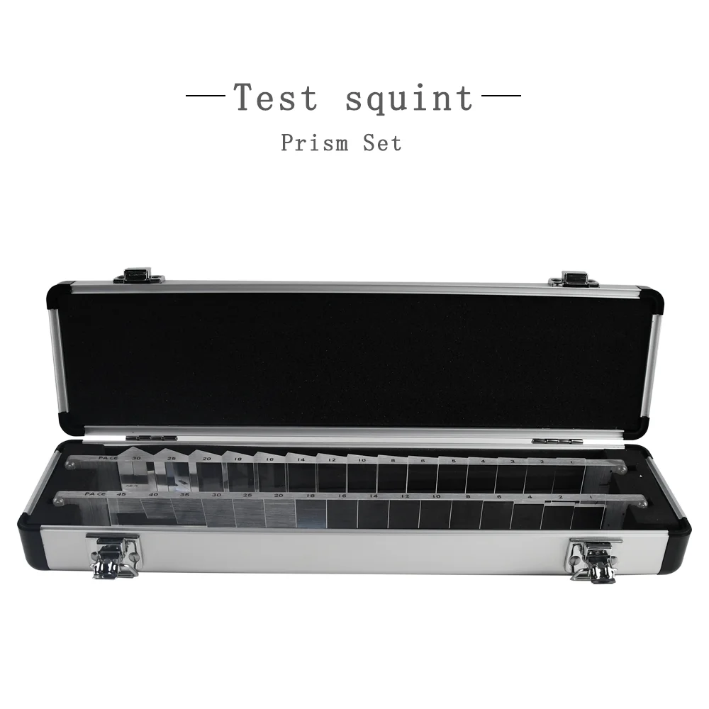 Optician Shop Equipment Stepped Prism Array Strabismus Screening Equipment Vertical and Horizontal Prism Bar VB-15+HB-16